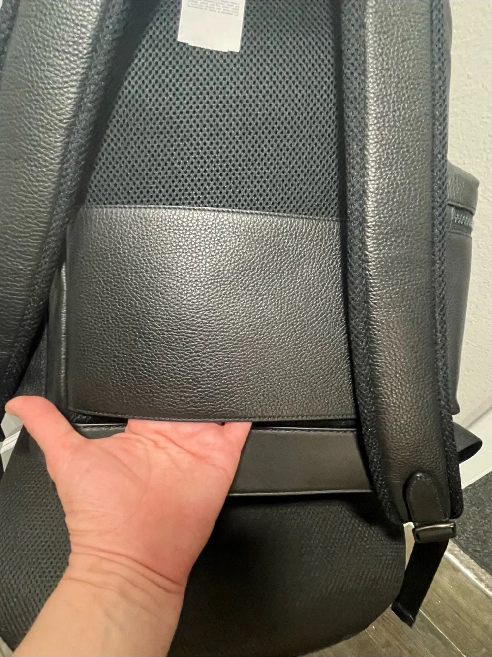 Coach pebbled leather